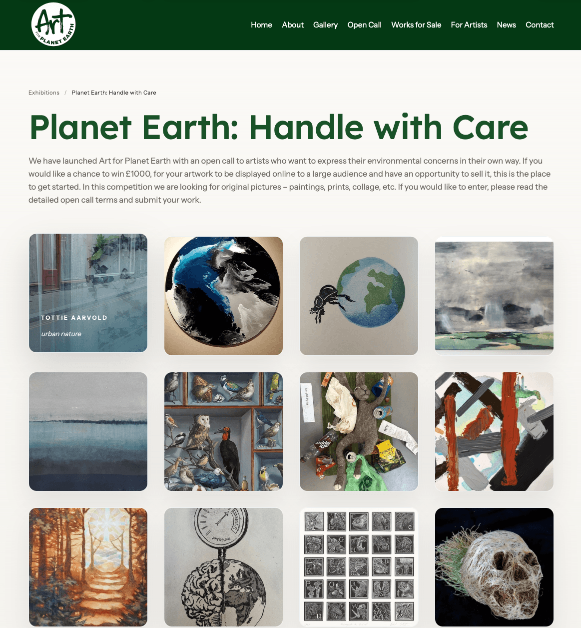 Art for Planet Earth Open Call